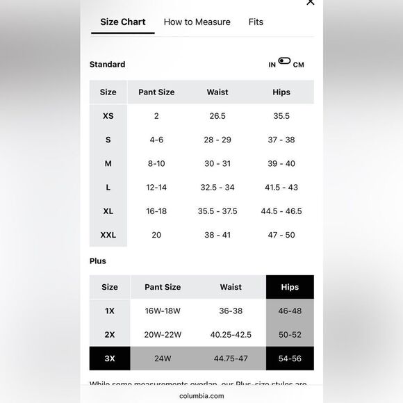 NWT Columbia All Seasons Bootcut Pant Pants Navy Sz 3X Plus Size 24 - Picture 10 of 16